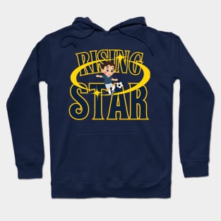 Rising Star - Soccer Kids Design Hoodie